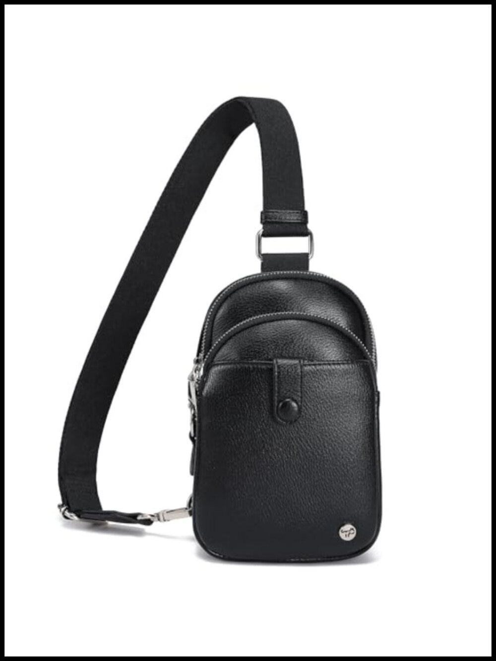 Small Anti Theft Crossbody Bag Faux Leather RFID Sling Purse for Women
